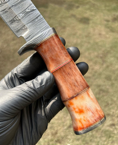 Damascus Blade Hunting Knife