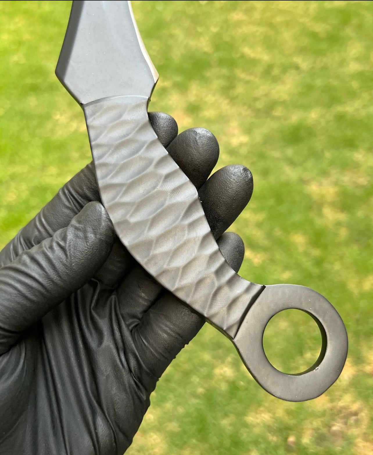 Hand Forged D2 steel Black Coated karambit knife
