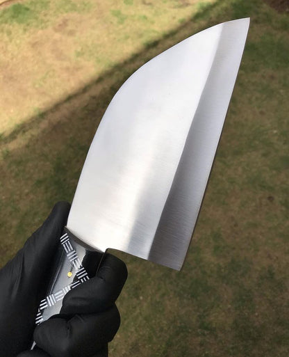 Custom Made D2 steel Chopped Cleaver