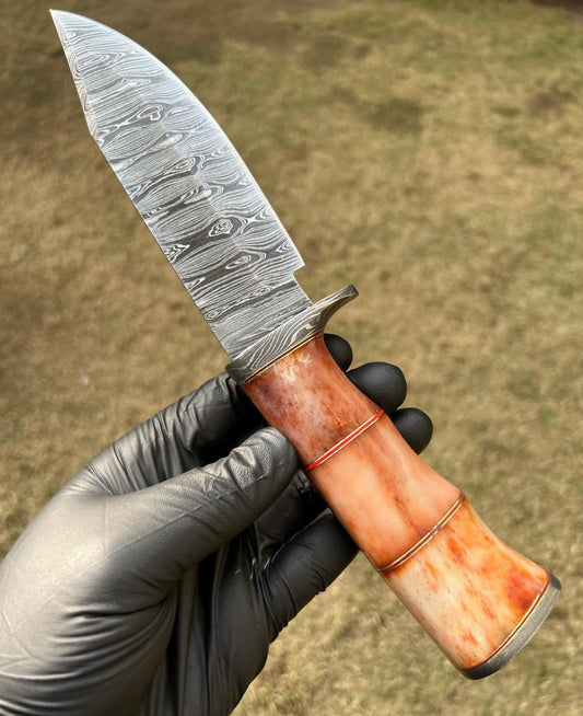 Damascus Blade Hunting Knife