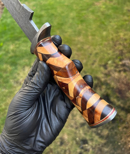 Damascus Steel Camping knife