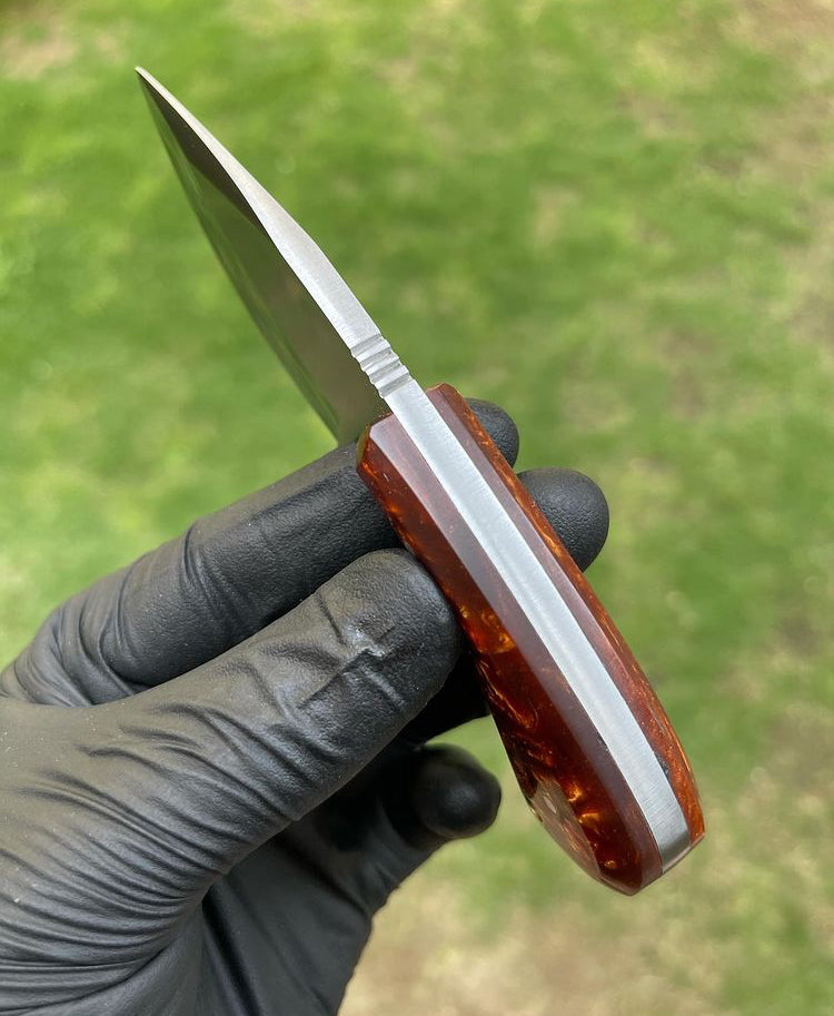 Fixed Blade Custom Handmade D2 Steel Knife