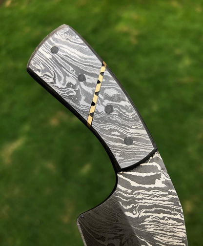 Custom Handmade Full Tang Damascus EDC knife