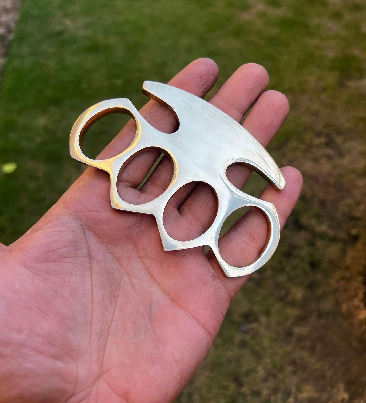 Hand Casted Brass knuckle