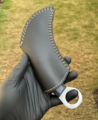 Handmade D2 steel karambit knife