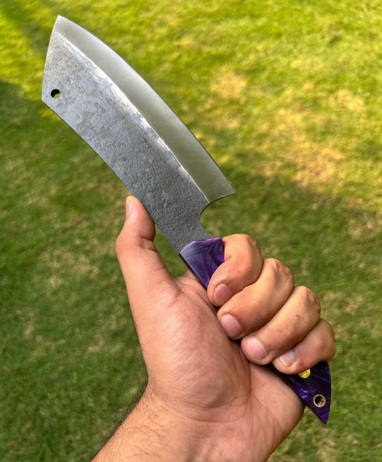 Custom Hand Forged High Carbon steel Cleaver Knife