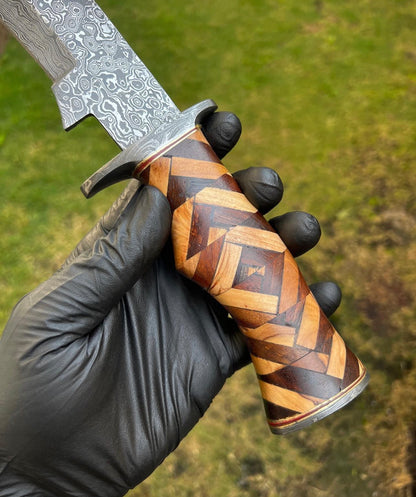 Damascus Steel Camping knife