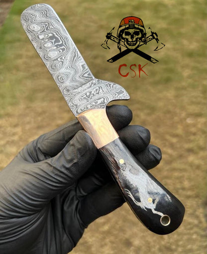 Cowboy bull cutter knife