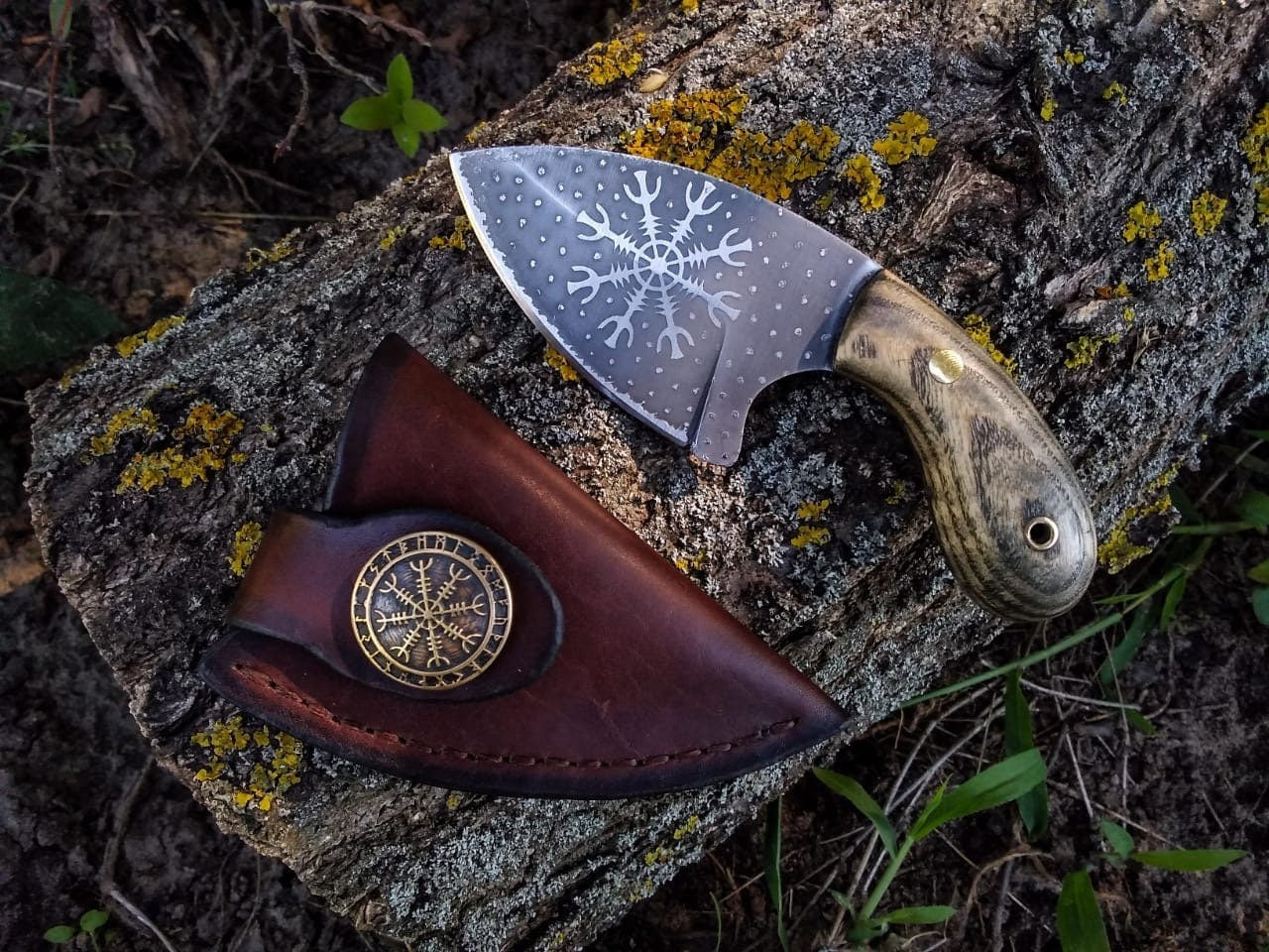 Fixed Blade Handmade Viking  Knife