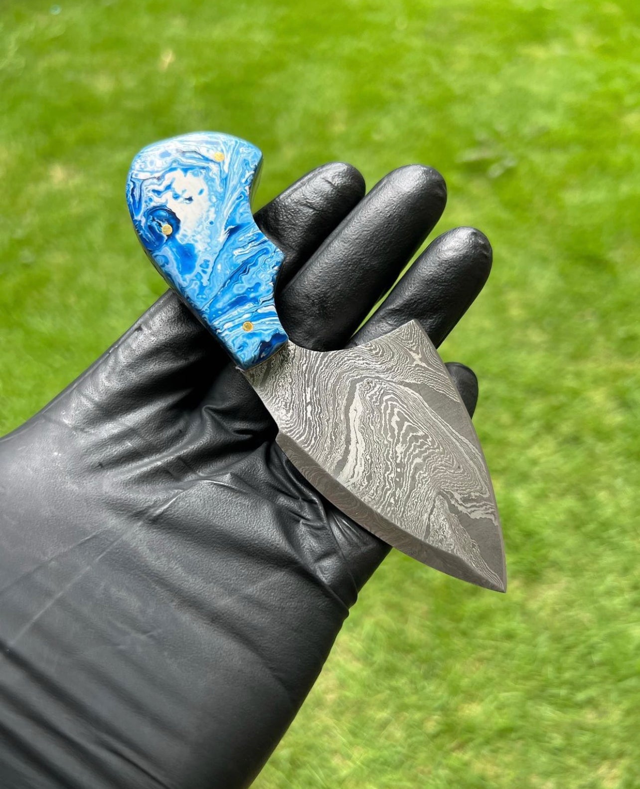 Fixed Blade Custom Handmade Damascus Steel Knife