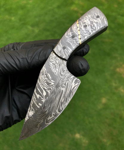 Custom Handmade Full Tang Damascus EDC knife