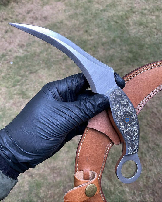 Full Tang Handmade Stainless steel karambit knife