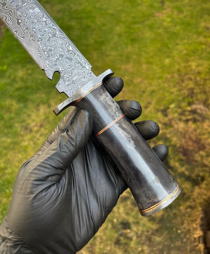 Damascus Steel Camping knife