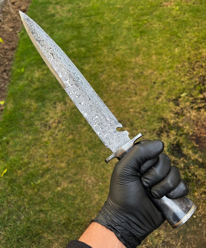 Damascus Steel Camping knife