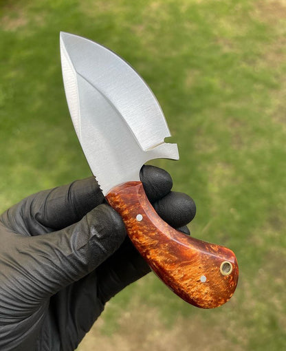 Fixed Blade Custom Handmade D2 Steel Knife