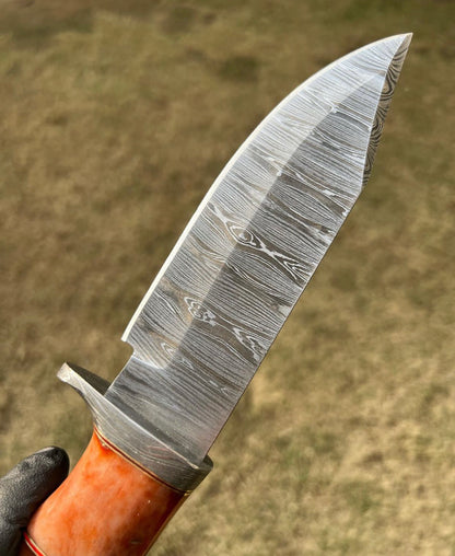 Damascus Blade Hunting Knife