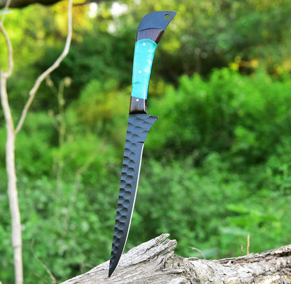 Fixed Blade D2 steel fillet knife